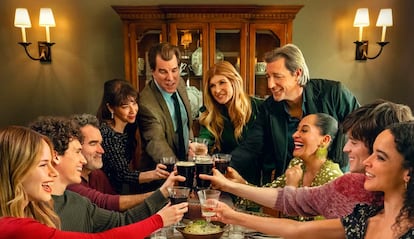 Imagen de los protagonistas de la película La familia MacMullen que llega a HBO Max en diciembre del 2025