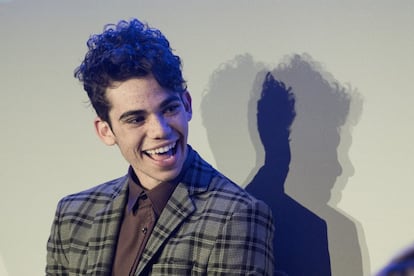 Cameron Boyce, durante la presentación de la película 'Los descendientes 2' en Banff (Canadá), en 2017.