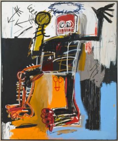 &#039;Sin t&iacute;tulo&#039;, obra de Jean-Michel Basquiat de 1981. 