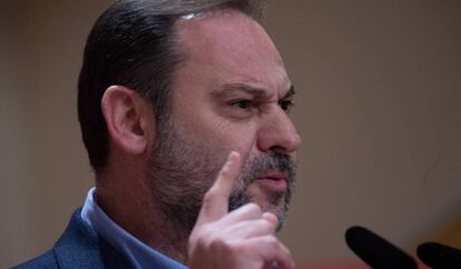 El secretario de Organización del PSOE y ministro de Transportes, Movilidad y Agenda Urbana, José Luis Ábalos, en una imagen de archivo.