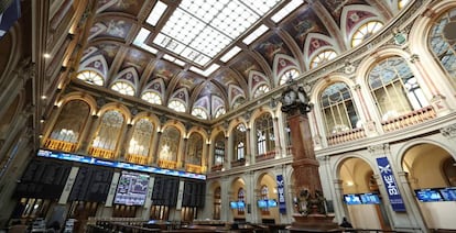 En la imagen, la Bolsa de Madrid.