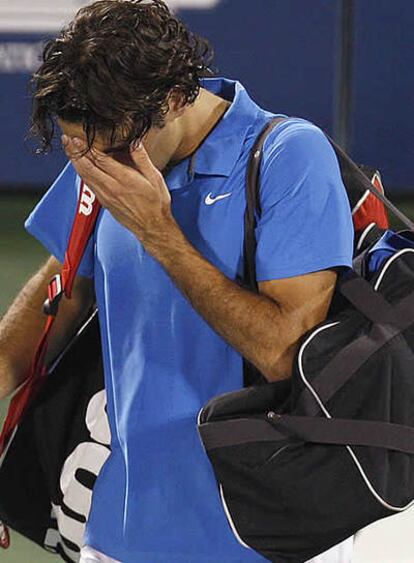Federer, desolado tras caer ante Murray
