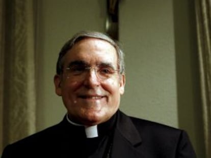 El arzobispo de Barcelona, Lluis Martínez Sistach, en una foto de archivo.