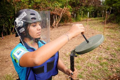 desminado humanitario en Colombia