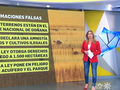 Fragmento del espacio Fake News emitido por Canal Sur.