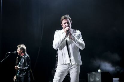 Duran Duran en l'actuació de l'última nit de festival.