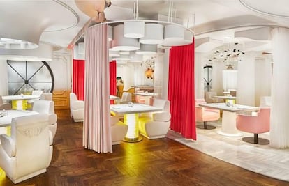 Sala de DiverXO, en Madrid, en una imagen proporcionada por el restaurante.