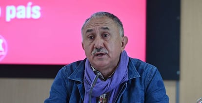 El secretario general de UGT, Pepe Álvarez.