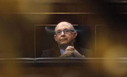 El ministro de Hacienda y Administraciones Públicas, Cristóbal Montoro