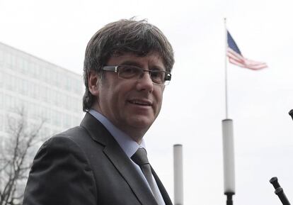 Puigdemont, aquest dimarts a Washington.