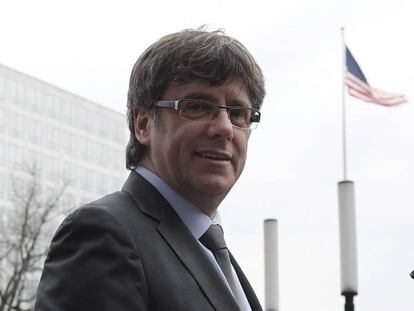 Puigdemont, aquest dimarts a Washington.