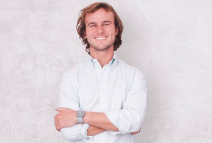 Javier Echanove, fundador de Button Watch, startup que levantó en mayo 500.000 euros en una ronda de financiación.