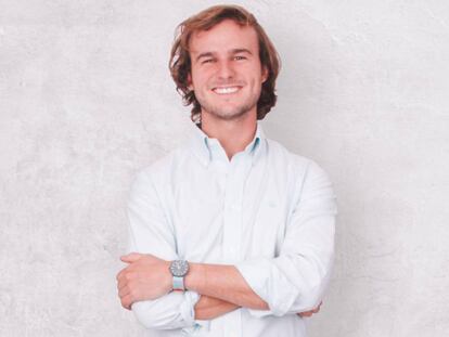Javier Echanove, fundador de Button Watch, startup que levantó en mayo 500.000 euros en una ronda de financiación.