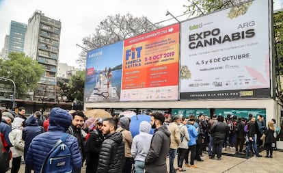 Más de 150.000 personas visitaron Expo Cannabis en Buenos Aires, a principios de octubre pasado.