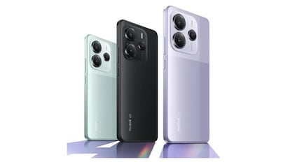 Vista del teléfono Redmi Note 14.