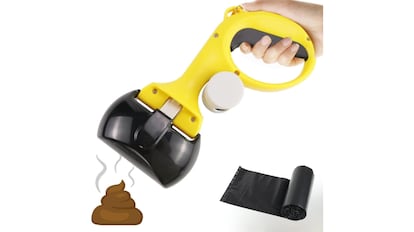 Recogedor de excrementos de perro.