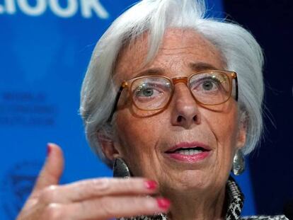 Christine Lagarde, directora gerente del FMI.