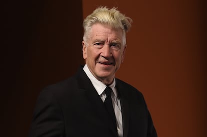 El director David Lynch, fotografiado en 2017 en Roma (Italia).