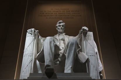 Monumento a Abraham Lincoln en Washington.