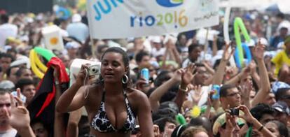 Las brasileñas no dudaron en celebrarlo a lo grande