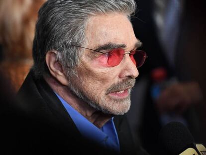 Burt Reynolds, en el estreno de 'Dog Years' en Nueva York.