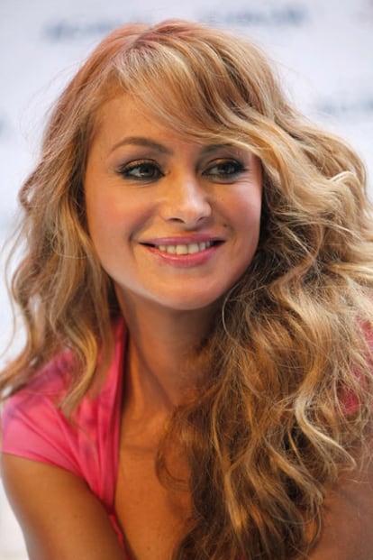 La cantante Paulina Rubio, en una imagen de mayo de 2011.