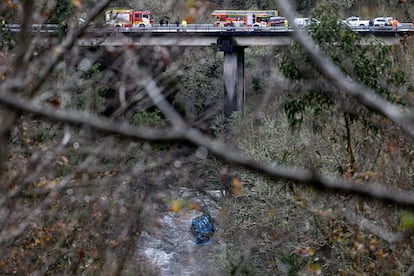 Accidente autobus Pontevedra