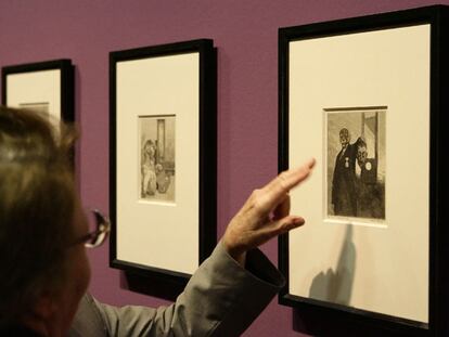 'The lion of Belfort', de Ernst, en el museo Albertina de Viena