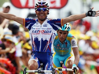 Purito en Mende su primera victoria en el Tour (2010)