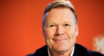 Ronald Koeman, nuevo técnico de la selección 'oranje'.