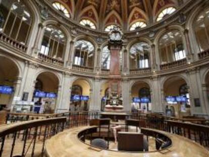 En la imagen, la bolsa de Madrid. EFE/Archivo
