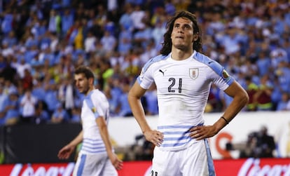 Cavani, tras la eliminación de Uruguay