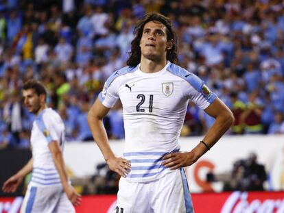 Cavani, tras la eliminación de Uruguay