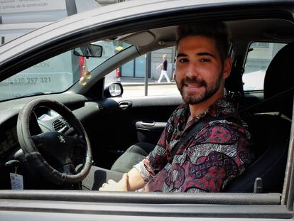 Víctor Fenoy, uno de los conductores que defiende Madrid Central pese a haber vuelto a coger el coche por el centro.