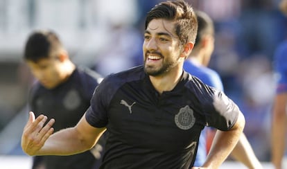 Pizarro celebra su gol contra Cruz Azul