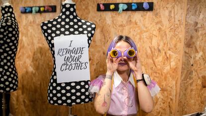 La costurera e influencer Bekarme durante la pasada edición del festival Creativa Barcelona en una imagen cedida por la organización.