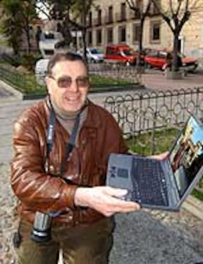 Francisco Pingarrón, en Salamanca.