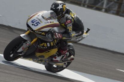 Scott Redding, durante la sesión de clasificación