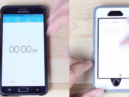 Samsung Galaxy Note 5 vs iPhone 6, ¿cuál es más rápido?