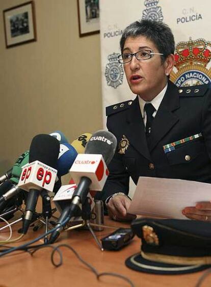 Elena Palacios, jefa del Servicio de Atención a la Mujer de la Policía.