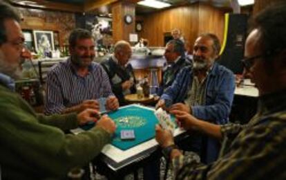 Bar La Muralla, situado en Villaverde, donde se ha rodado el último anuncio de la Loteria de Navidad.