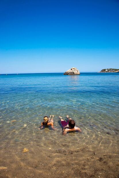 Cala Xarraca, en Ibiza.