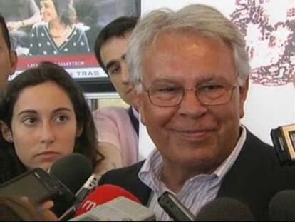 Felipe González: "Hay pocas perspectivas de que una mayoría social pida un anticipo electoral por el vacío que representa"