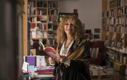 La escritora Gioconda Belli, el pasado sábado, en Madrid.  