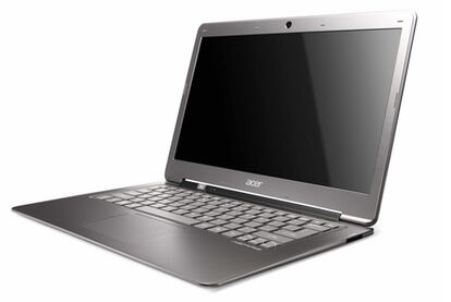 El <i>ultrabook</i> Aspire S3 del fabricante taiwanés Acer, una de sus principales apuestas para 2012