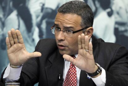 El presidente de El Salvador, Mauricio Funes.