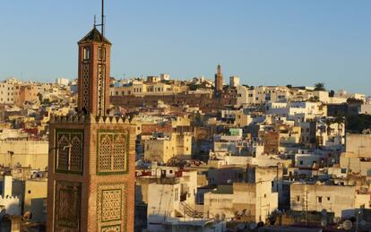 Vista de la Medina de Tánger (Marruecos).