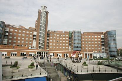 Fachada del hospital de Cruces en Barakaldo.
