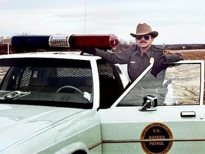 Michael DeBruhl as a Border Patrol agent in 1990.
