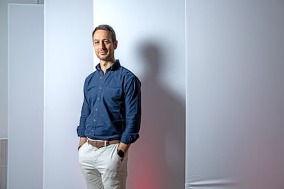 Jaime Rodríguez de Santiago, durante la entrevista.